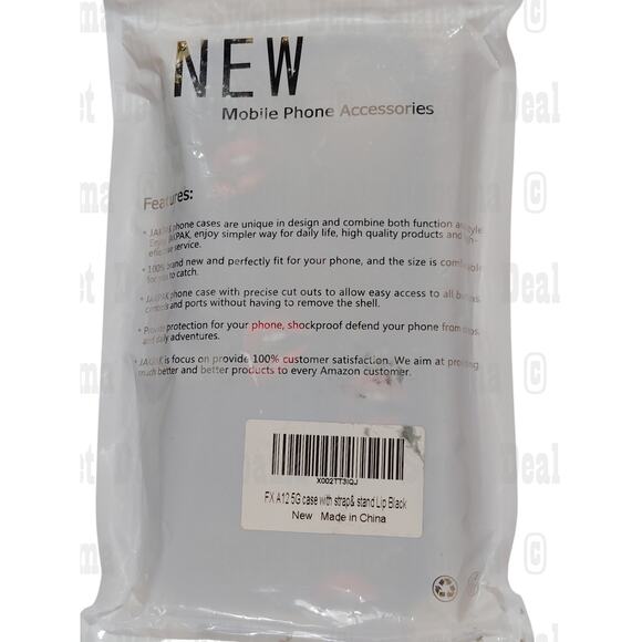 FX Cellphone Case For Samsung A12 5G Phone w/ Strap & Stand, Bullet Lips Graphic - Picture 7 of 7